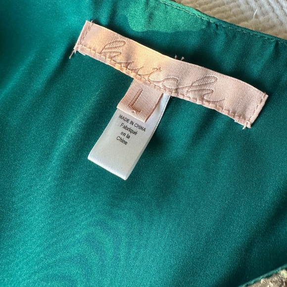 Anthropologie Hutch Lindie V-Neck Textured Wrap Dress - Picture 9 of 11